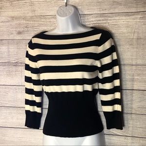 George Me by Mark Eisen Women’s Striped Sweater